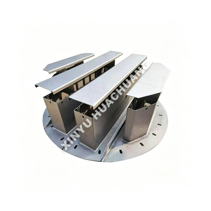 Διανομέας υγρών Trough-and-Pan